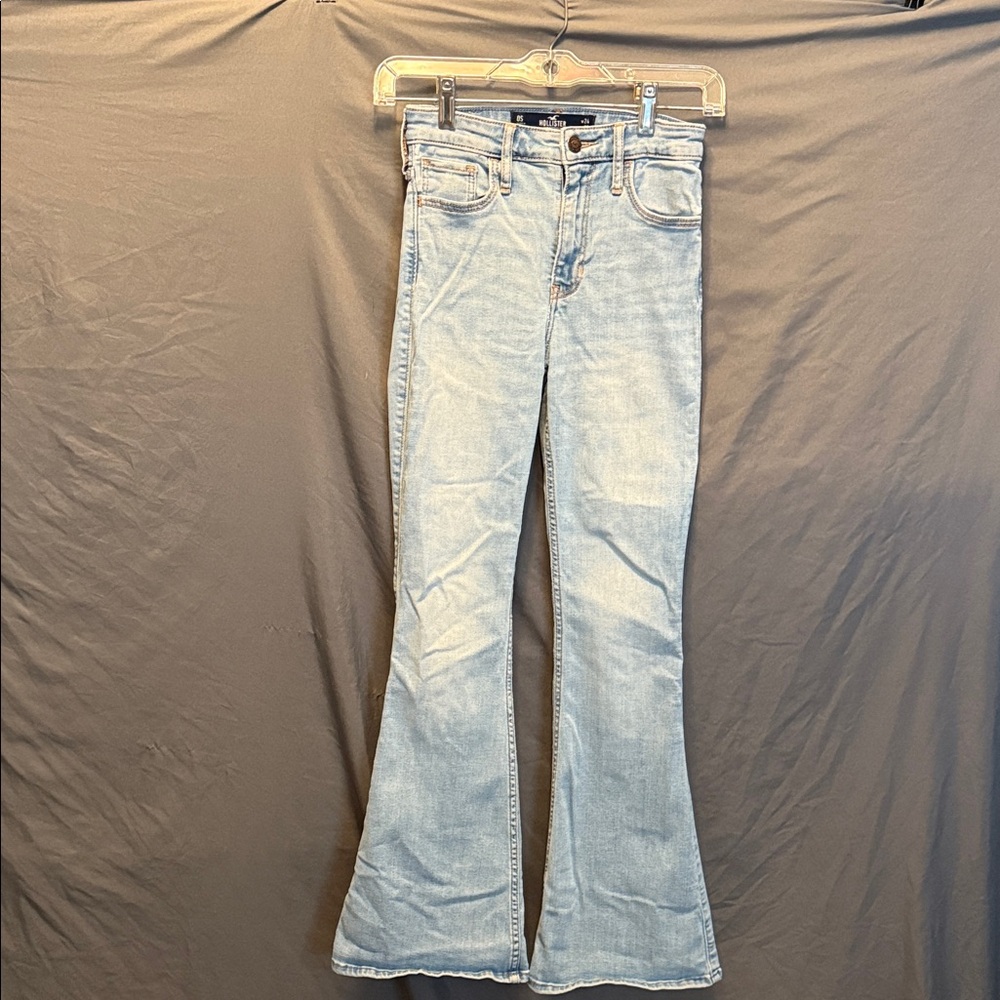 Hollister Light Wash Flare Jeans